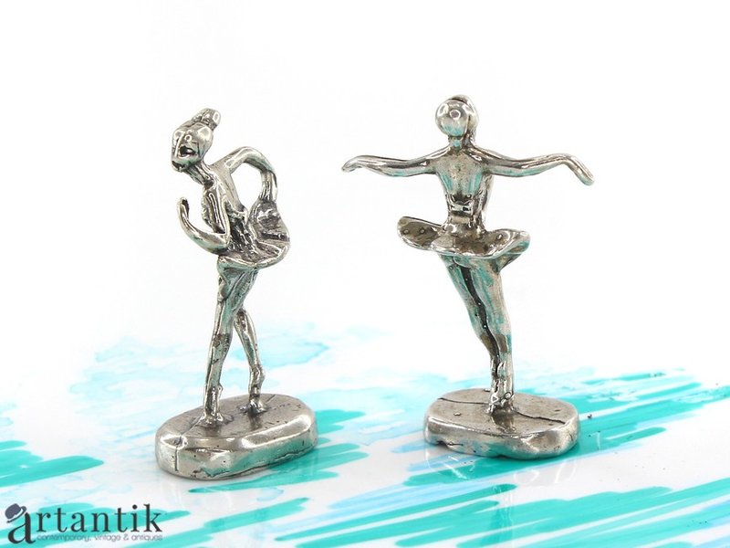 Figurine miniaturale din argint | Balerine